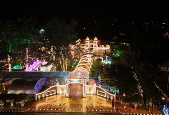 Pekarangan Istana Arau Dibuka Kepada Rakyat Untuk Malam Kilauan Cahaya Pada 23-24 Mei